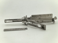 Herramienta Universal 2 en 1 para Abrir Cerraduras de Autos y Reparar Cerraduras Dentadas - Aleación HU162T(10) Hecho en China