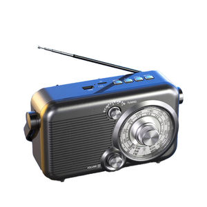Retro Multi-Band Factory Retro 3-Band Radio AM FM SW Portable with BT Function <b>USB</b>-C Rechargeable Radio Vintage Style Outdoor - Product Image 5
