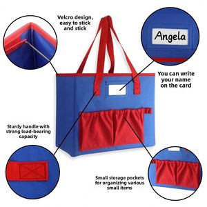 Wholesale Foldable Hanging <b>File</b> Folder Tote Bag Portable Document <b>Storage</b> Organizer for Teacher Classroom Office Supplies - Product Image 5