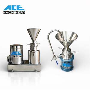 Molino coloidal/molino triturador de boca cuadrada para cacahuates/nueces/almendras húmedas con carro - Product Image 5