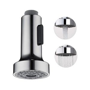 <span class=keywords><strong>Robinet</strong></span> de cuisine en ABS de qualité alimentaire, finition nickel brossé, avec douchette 3 modes, <span class=keywords><strong>arrêt</strong></span> <span class=keywords><strong>d</strong></span>'eau à une touche, anti-éclaboussures, design moderne - Product Image 4