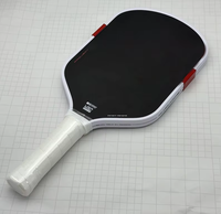 Raquette de pickleball personnalisée sans bordure, noyau en nid d'abeille, haute qualité, 16 mm, pour l'entraînement des enfants, portable, durable, équipement de divertissement