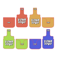 Funda de Putter de Golf de Cuero PU con Logotipo Personalizado, Cierre Magnético, Bordado 3D, Juego de Fundas para Putter Tipo Mallet, Venta al Por Mayor de Fábrica OEM