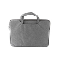 Sac pour ordinateur portable en polyester, style simple, moderne et minimaliste, portable, imperméable et antichoc, multi-usages pour les affaires, les tablettes et les voyages