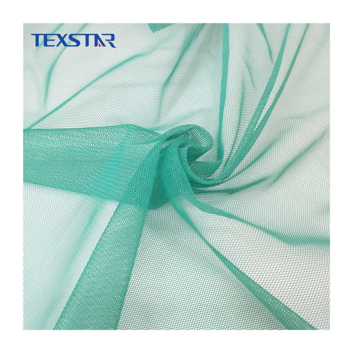 50D 100% Polyester Hexagon Soft Tulle for Girl's Skirts