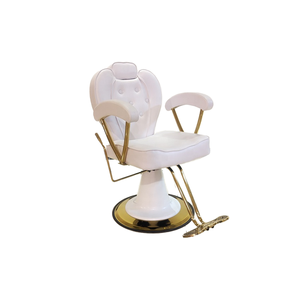Sillón de Salón de Belleza Reclinable, Ajustable en Altura, de Cuero Sintético Resistente, para Barbería y Salón de Belleza - Product Image 3