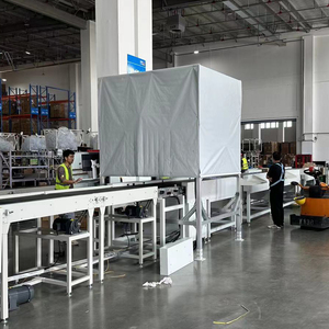 Système de tri dynamique DWS à scanner et peser, très demandé, pour ligne de tri en entrepôt logistique et optimisation de stockage haute densité - Product Image 1