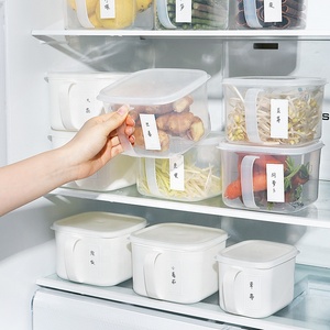 Cereal Display containers box Easy Open 7 Pcs clear cylinder container set organizer large storage boxes