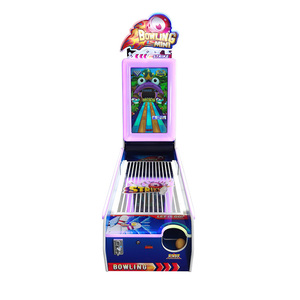 Mini simulatore di Bowling per bambini al coperto a gettoni gioco di Sport Arcade con premio per giovani giocatori - Product Image 2