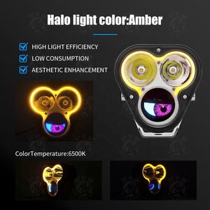 panel led de ojos de angel para parpadeantes moto offroad - Product Image 3