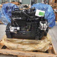 Moteur diesel industriel Cummins QSL de haute qualité du Royaume-Uni, complet QSL8.9 pour Hyundai LiuGong XCMG Atlas