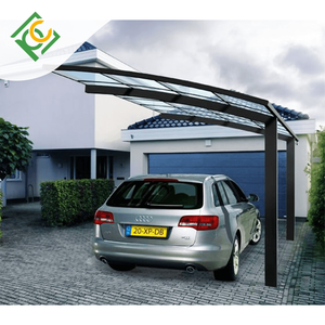 Pare-soleil extérieur en polycarbonate, cadre en aluminium, <span class=keywords><strong>carport</strong></span>, le <span class=keywords><strong>prix</strong></span> est approprié - Product Image 5