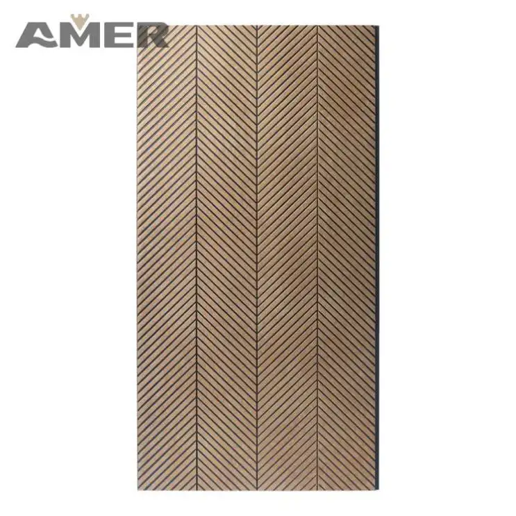 سعر المصنع Amer 30 عرض لوحة الستايروفوم خشبية لتزيين التلفزيون ورقة الحائط ملصق الديكور في الهواء الطلق الداخلية