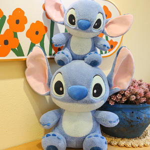 Oferta Especial Muñeco de Peluche Grande de Stitch Clásico Azul Súper Suave, Edredón Transfronterizo para Día de San Valentín, Animal Marino Bordado - Product Image 3