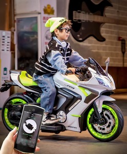 Sepeda Motor Listrik Anak-Anak Dapat Dinaiki Dua Orang, Mobil Mainan Listrik Anak - Product Image 6