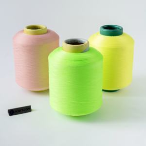 Fil de polyester simple recouvert de spandex SCY, certifié GRS, excellent rapport qualité-prix, filé à anneaux, teint en masse, 2075 3075 4075, pour le tricot - Product Image 2