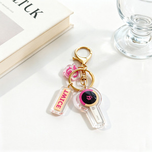 Kpop straykids สอง babymonster ateez nmixx เบาติดพวงกุญแจอะคริลิค itzy jungkook ZB1 snive SD พวงกุญแจกระเป๋ากุญแจตกแต่ง - Product Image 5