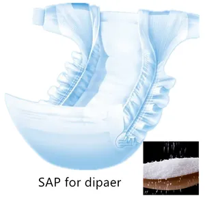 婴儿尿布成人用聚丙烯酸钠水凝胶保水SAP凝胶