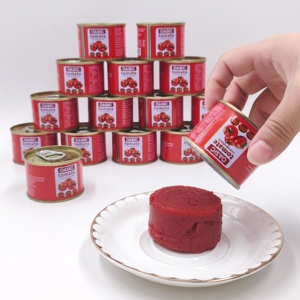 Pasta de Tomate Halal con Sabor Dulce, Enlatada al Vapor, en Envase Tipo Tambor, Conservada en Agua, a Granel, Marca OASIC - Product Image 6