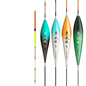 Flotteur de pêche haute sensibilité Juqi Wang R06-2, bouée verticale profil T, usage en rivière, épaissi et très visible - Product Image 2