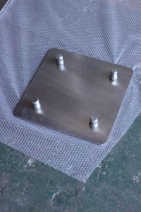 Placa Base Cuadrada de Aluminio Profesional para Truss, Soporte de Suelo Estable para Sistemas de Iluminación de Escenarios y Eventos - Product Image 6