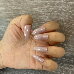 <span class=keywords><strong>Uñas</strong></span> Postizas <span class=keywords><strong>de</strong></span> Lujo con Efecto Ojo <span class=keywords><strong>de</strong></span> Gato, Forma Stiletto, Magnéticas, Brillantes, Disponibles para Envío Inmediato, Entrega Rápida - Product Image 4
