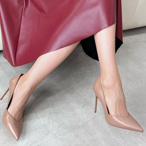 Eleganti Scarpe da Sposa con Punta Affusolata e Tacco Sottile 9cm, Design Scollato, Colore <span class=keywords><strong>Nude</strong></span>, Comode e Morbide per Spostamenti Versatili e Appuntamenti - Product Image 4