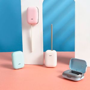 Uvc Toothbrush Sterilizer Mini Wall Mounted Smart With Uv Light For Oral Hygiene White Blue Pink Green Color Options - Product Image 1