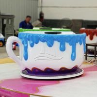Équipement de parc de divertissement d'attraction de fairland, carnaval d'enfants parc d'attraction tasse à café ride
