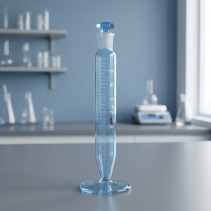 Tubo de Centrífuga Graduado de Vidrio Transparente de 100 ml, Columna de Densidad, Tubo de Separación para Laboratorio - Product Image 3