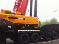 Grue tout-terrain SAC6000 600 tonnes, marque de premier plan, vente chaude, bonne qualité, haute performance, garantie 1 an