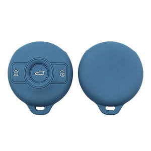 Étui de protection pour clé de voiture à distance en silicone populaire, accessoires pour Mercedes Benz <span class=keywords><strong>SMART</strong></span> Fortwo 1 3 boutons, porte-clés, coque - Product Image 6