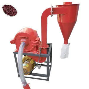 Maize mill diesel engine small corn mill grinder sorghum grain grinding machine