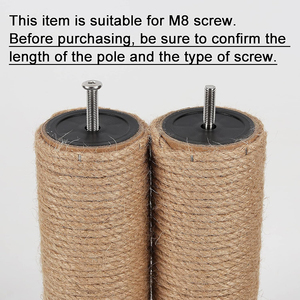 Cat <strong>Scratching</strong> <strong>Post</strong> for DIY Replacement <strong>Post</strong> Accessories Indoor Cat Tree Jute Climbing Frame <strong>Kitten</strong> Toy Pet Furniture - Product Image 4