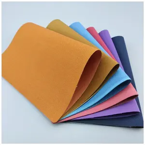 Popular Design Book Cover Synthetic Leather Wholesale Agenda Leather Color Changing Hot Stamping Rexine Book Binding Leather