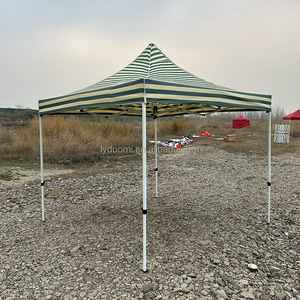 Tenda da Campeggio Economica 3x3m, Tenda Resort Pieghevole, Gazebo da Giardino, Tenda con Struttura in Acciaio 3x3 - Product Image 4