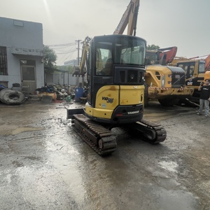 Miniexcavadora YANMAR ViO35-6B Usada de 3.5 Toneladas con Giro Cero y Sistema Hidráulico - Product Image 4