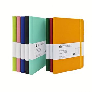 Libreta de Viaje Mini Personalizada con Logotipo, Tamaño A7/A5, 100 Hojas, Promocional, de Cuero PU, Encuadernación Cosida, con Impresión a Color en el Interior - Product Image 4