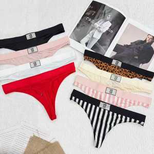 Traje de Baño de Punto Elástico de Cintura Baja Estilo <span class=keywords><strong>Victoria</strong></span>'s <span class=keywords><strong>Secret</strong></span>, Tanga <span class=keywords><strong>Sexy</strong></span> para Mujer - Product Image 6