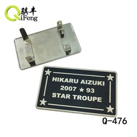 Accessoires de sac sans nickel, étiquettes de Logo pour sacs à main, étiquette de Logo, porte-monnaie en métal personnalisé or OEM, meubles de Style personnalisé, pièces de couleur Zinc