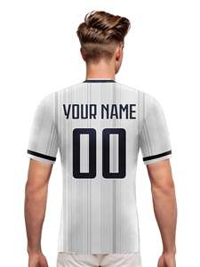 工厂定制最佳足球运动球衣透气运动服速干足球球衣套装 - Product Image 3