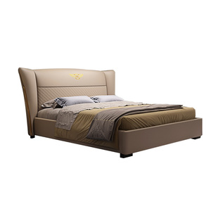 Modern Bedroom Furniture 5 Star Hotel Bedroom Queen Size <strong>Guest</strong> Room Furniture Melamine Hotel <strong>Bed</strong> - Product Image 5