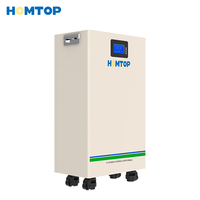 HOMTOP HTHES-W1-1000 Dispositif de stockage d'énergie familial 10 kWh avec batterie LiFePO4 haute performance, simple, IP54, CAN