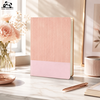 Carnet en cuir PU personnalisé A5 avec logo imprimé, papier écologique, écriture fluide, carnet de journal