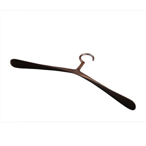 Rose Gold Plated Metal Clothes Hanger Brass Die Casting Wardrobe Hook Type Clothing Organizer - Product Image 4
