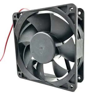 Turbine en plastique haute qualité puce de contrôle intelligente ventilateur de refroidissement dc 120x120x38mm Dc 48v ventilateur