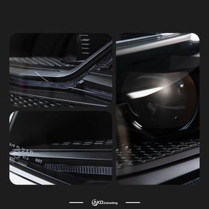 2 Faros Delanteros AKD para Polo, Lente de Proyector LED, 2017-2021, Vento <span class=keywords><strong>Virtus</strong></span>, Señal Dinámica DRL, Accesorio Automotriz - Product Image 5