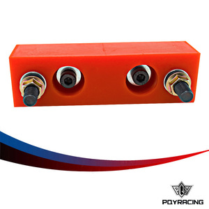 Support de transmission de voiture modifié, axe de 25 mm, longueur de 100 mm, fixation à vis en laiton rouge pour Nissan S13 S14 - Product Image 5