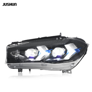 ชุดไฟหน้า LED สำหรับรถยนต์ Jushun Bmw X5 F15 พร้อมไฟ DRL และไฟเลี้ยว 12v 15000lm ความสว่างสูง แบบโปรเจคเตอร์ - Product Image 4
