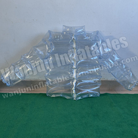 Veste gonflable transparente en PVC de haute qualité Wanjun, vêtements gonflables pour festival de la bière
